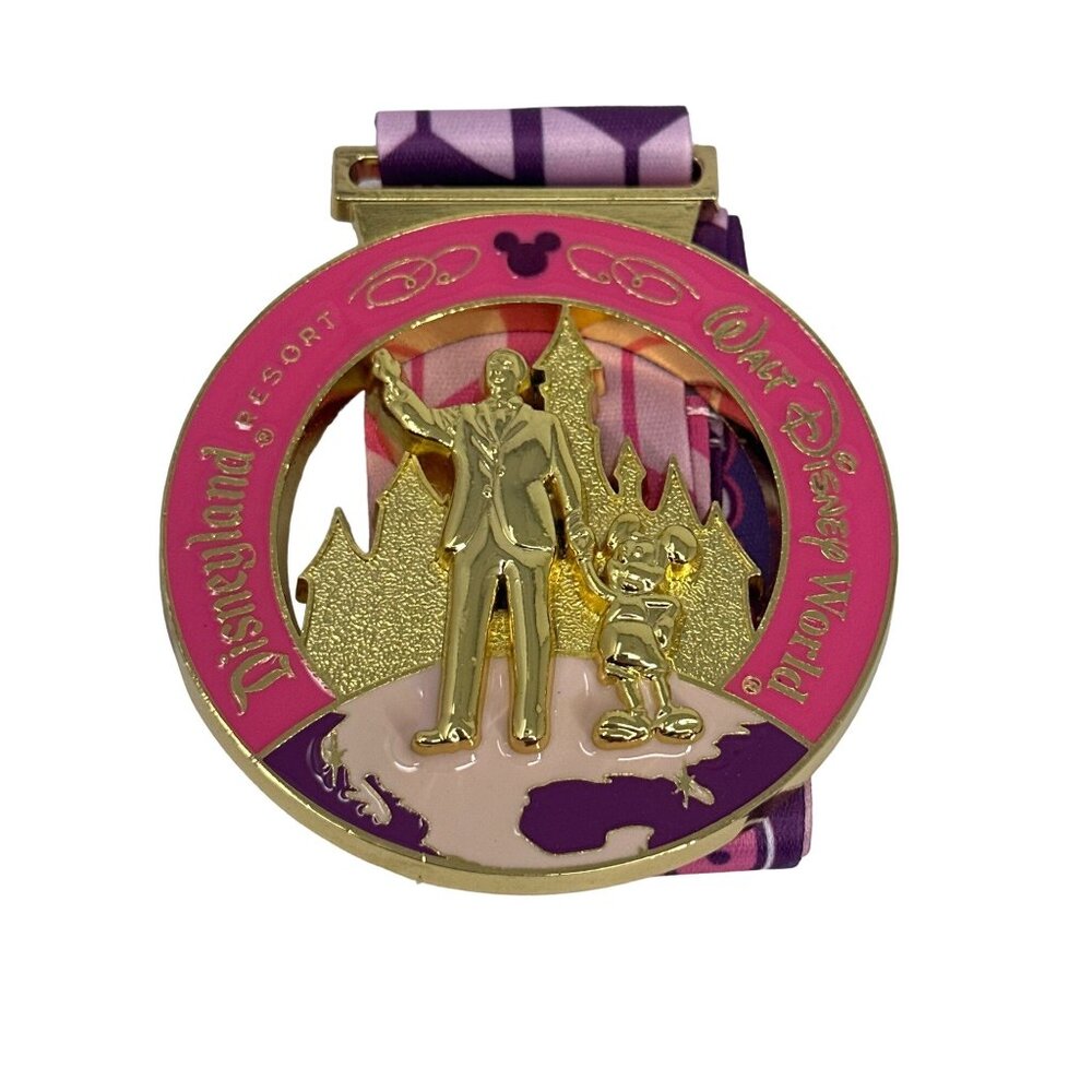 Walt Disney 2015 runDisney Pink Medal Coast to Coast Challenge Finisher
